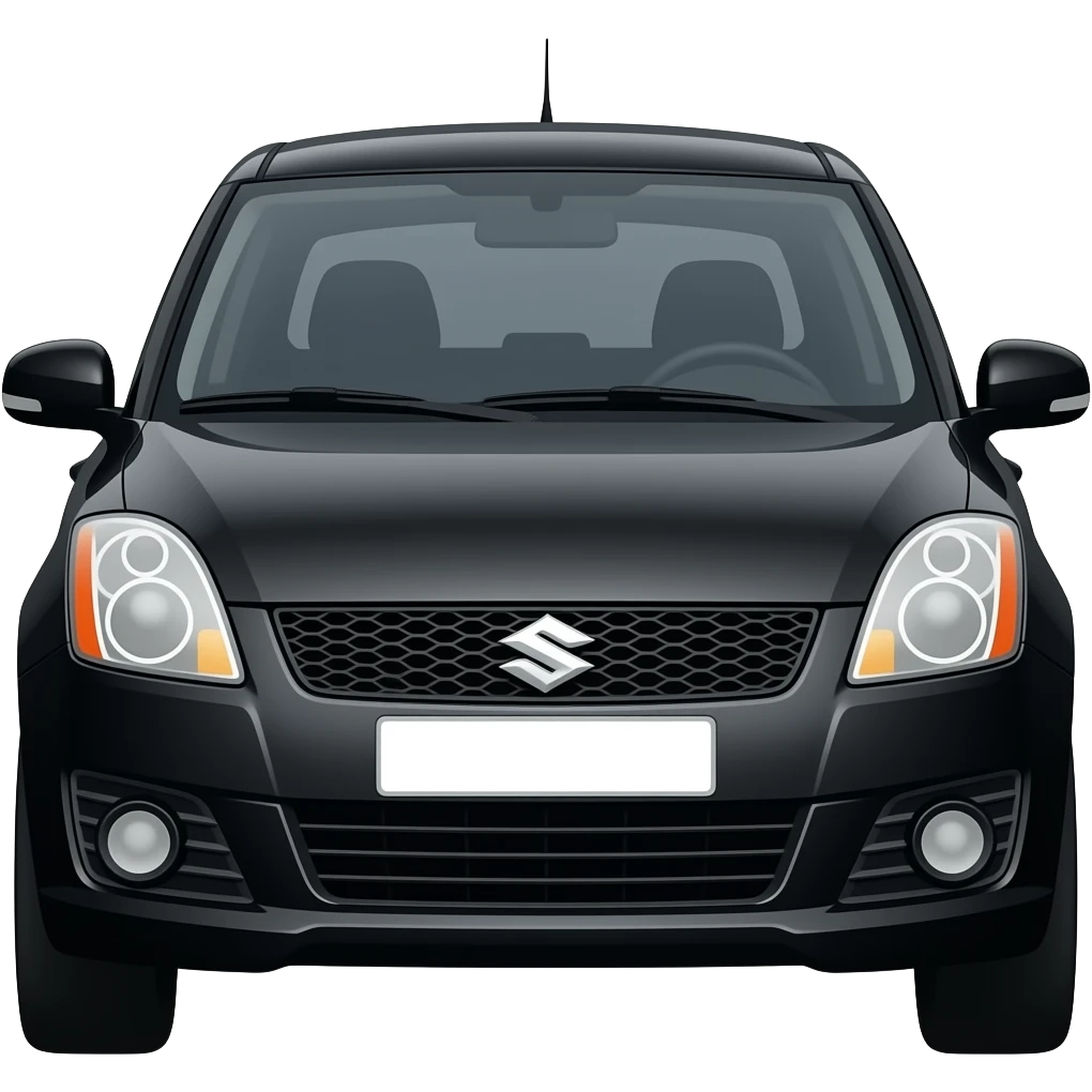 black suzuki swift emoji