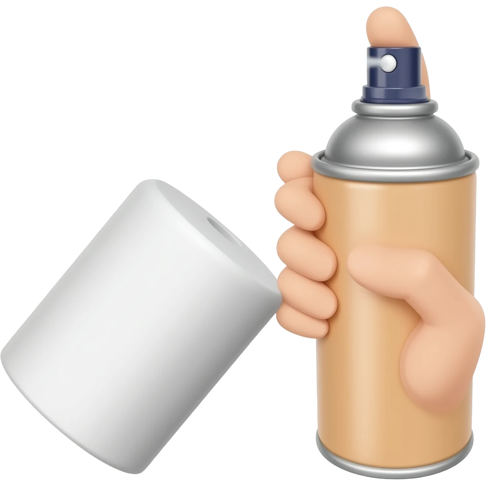 Hairspray emoji