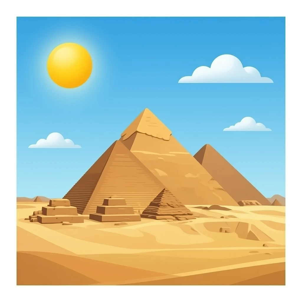 Pyramids of Giza  emoji emoji