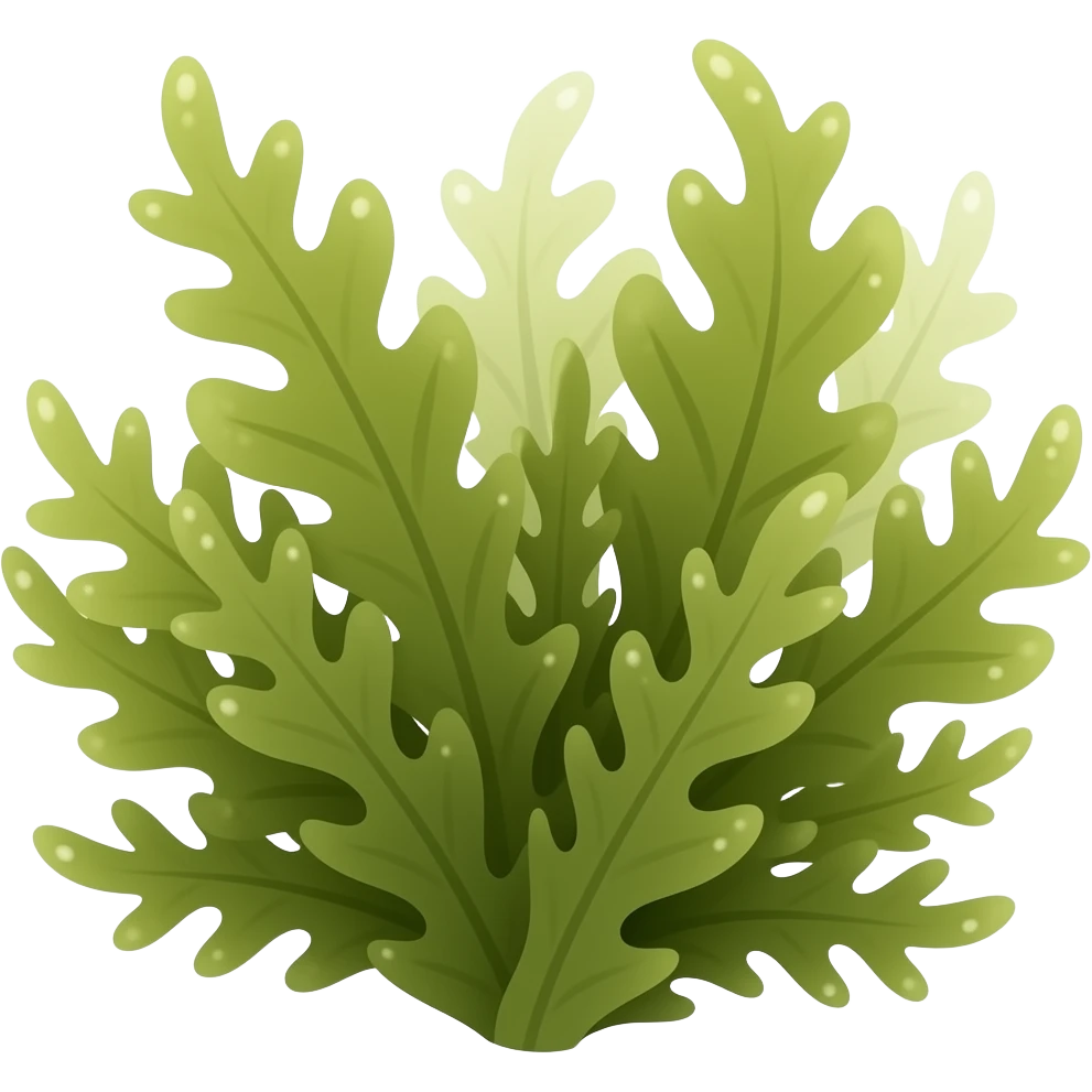 brown seaweed emoji