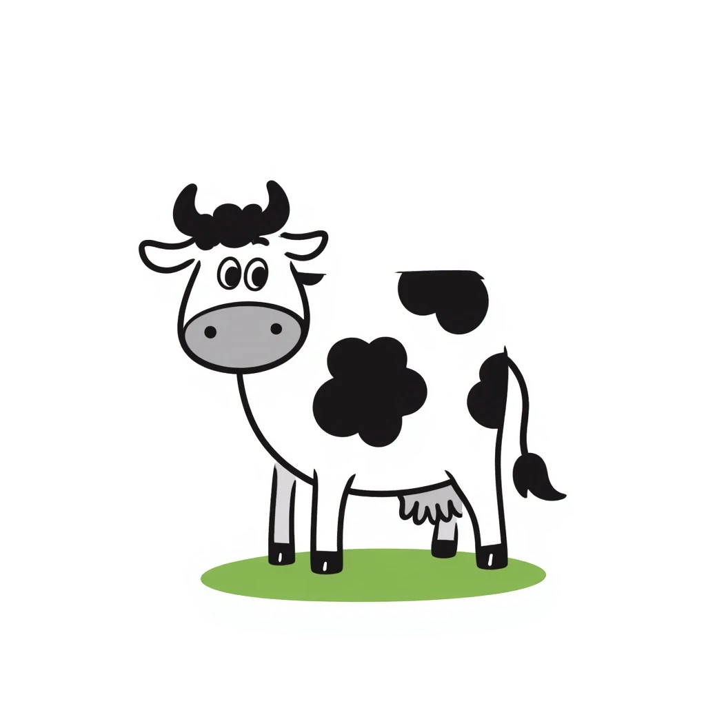 Cow emoji