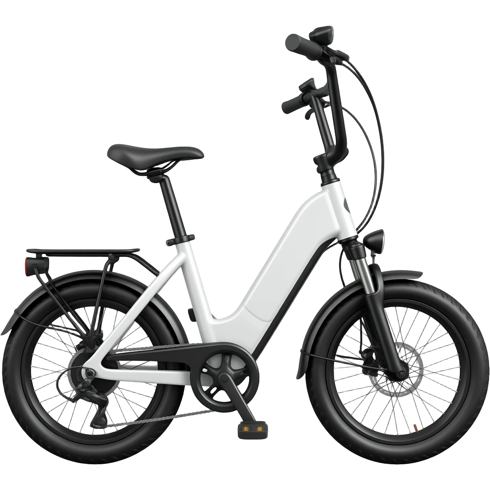 white electric-bike emoji