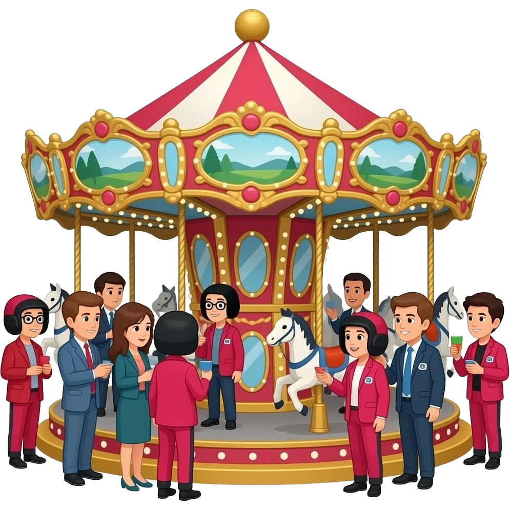 Mingle carousel squidgame emoji
