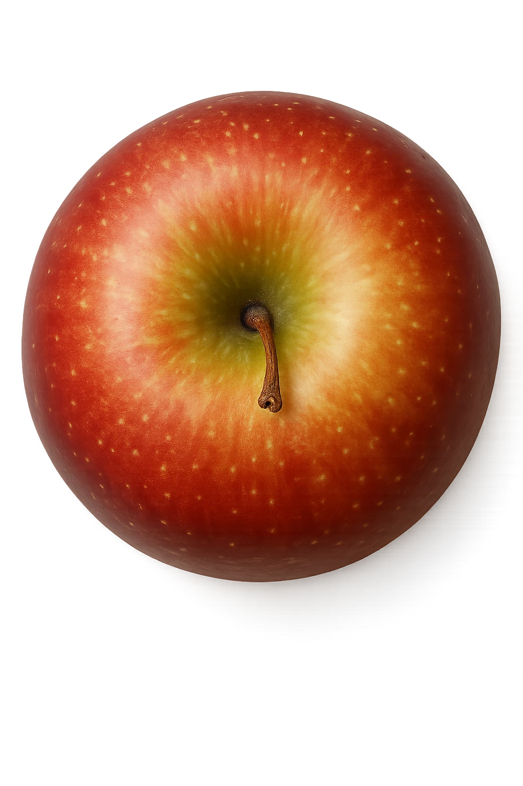 mela vista dall'alto emoji