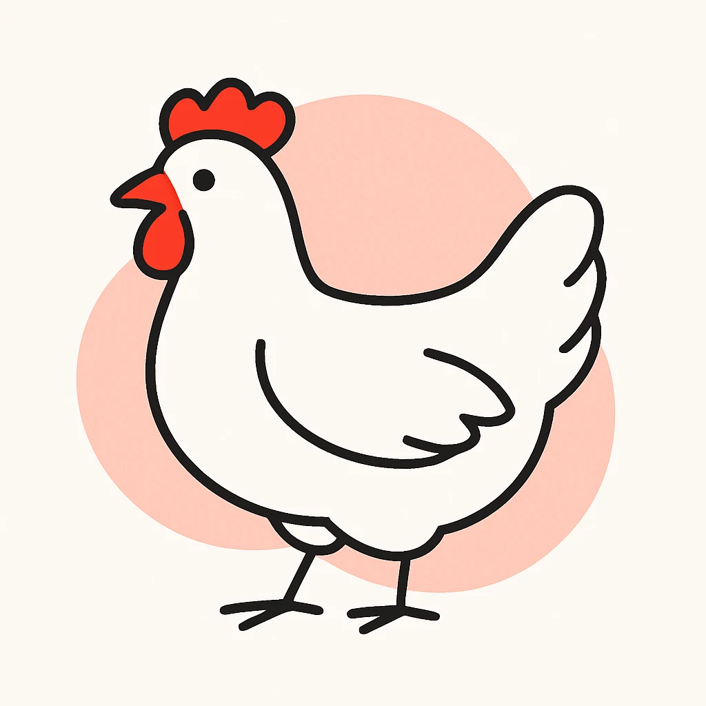 Chicken emoji