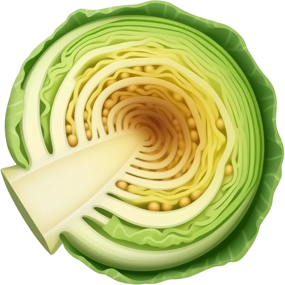 כרוב אפוי עם חומוסים emoji