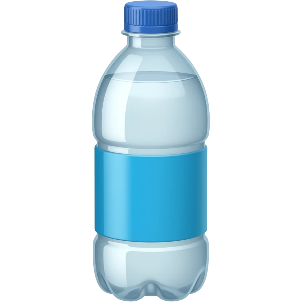 Faça um emoji de garrafa d'água emoji