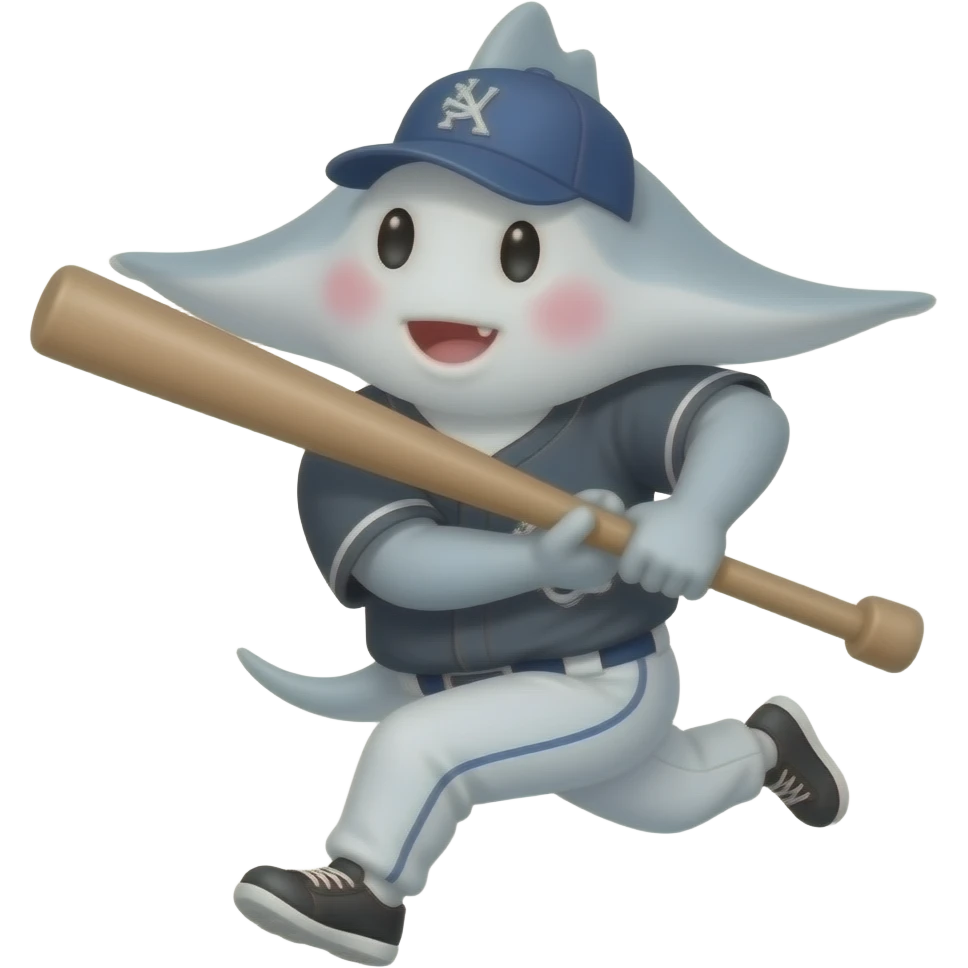 Stingray baseball emoji