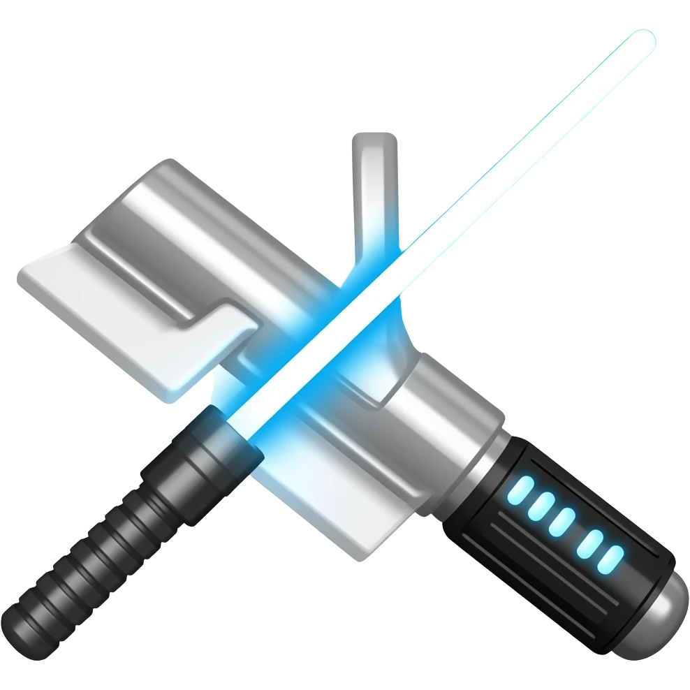 Light saber emoji