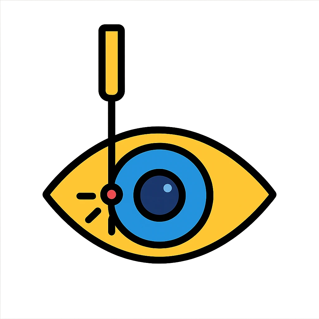 laser eye emoji