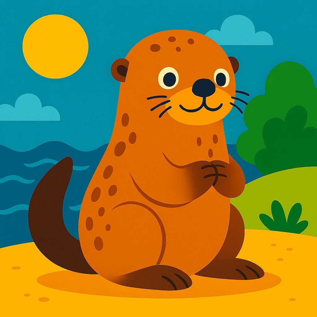Sea otter emoji