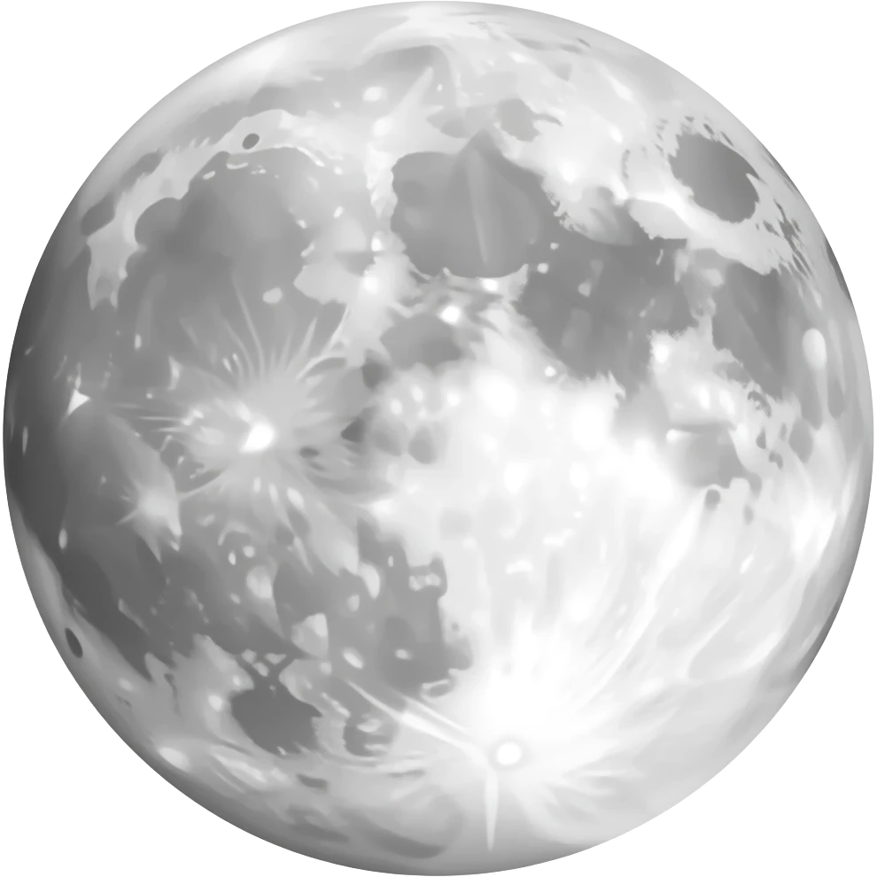 moon love emoji