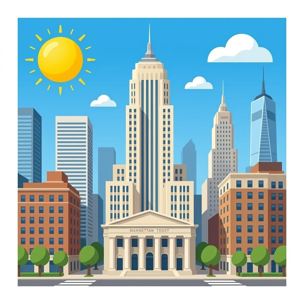 bank of manhattan trust building emoji