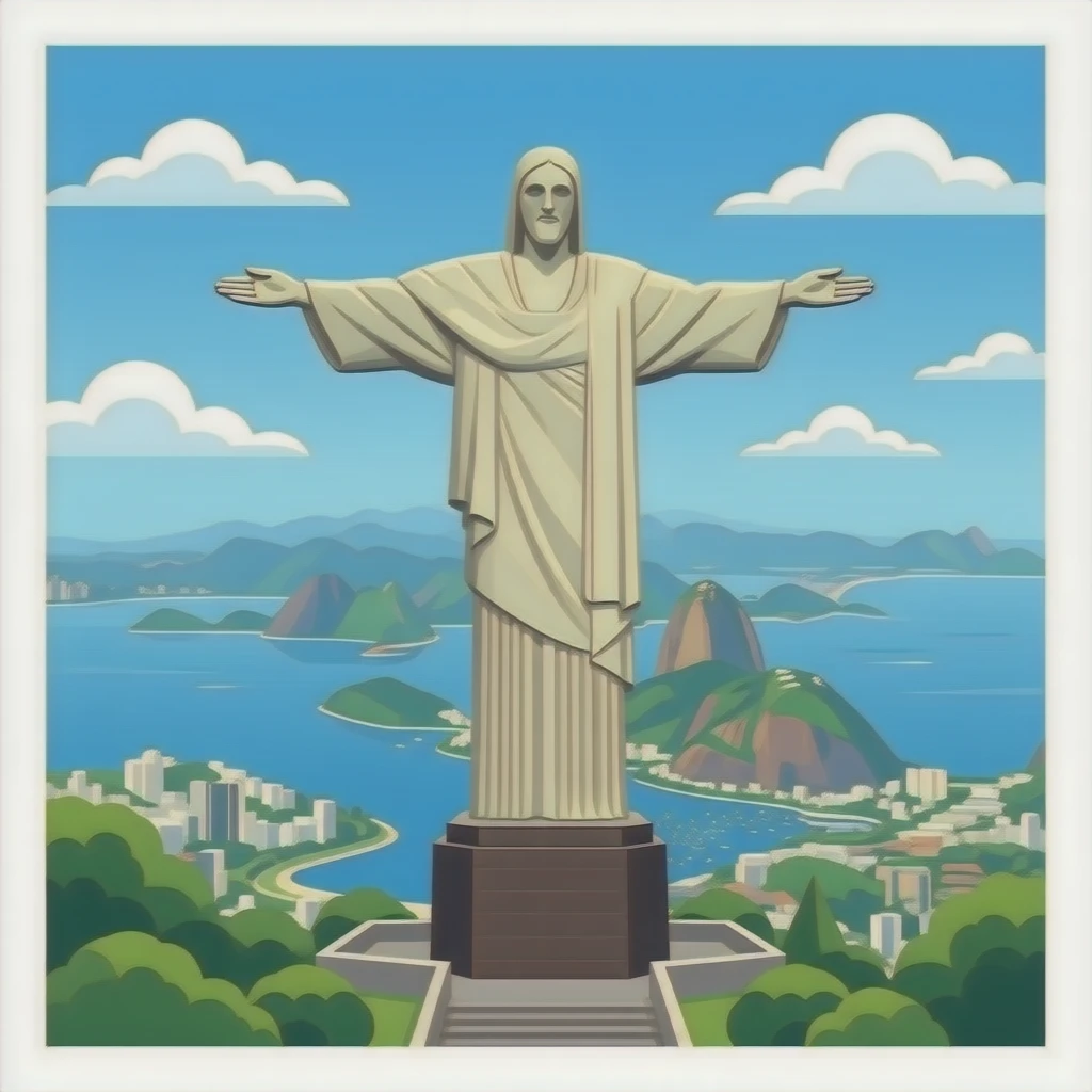 cristo brasil emoji