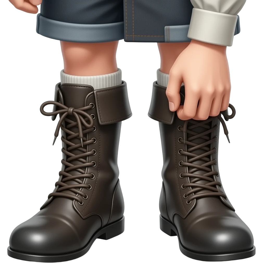 Elf sniffing toes from goth feet legs emoji