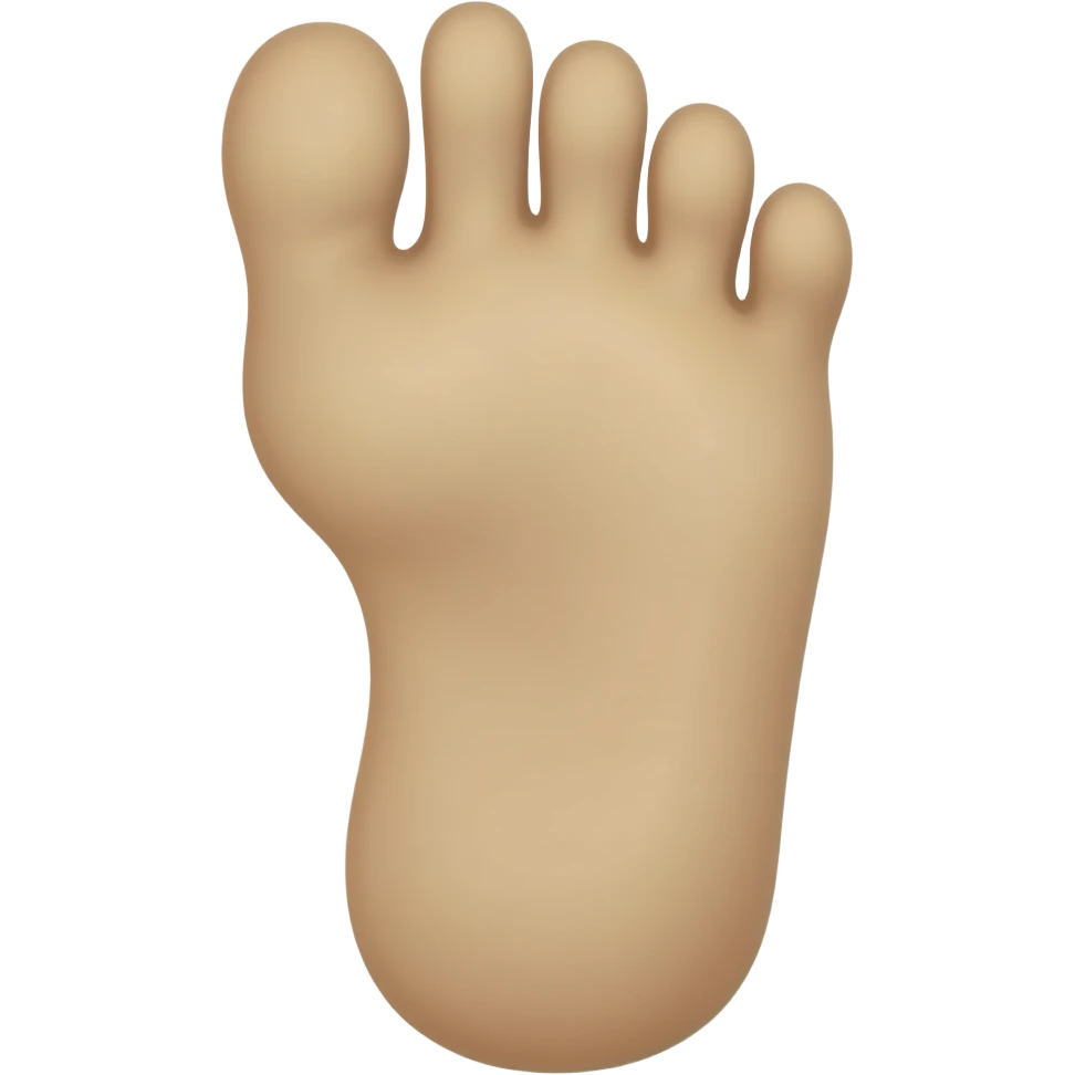 foot emoji