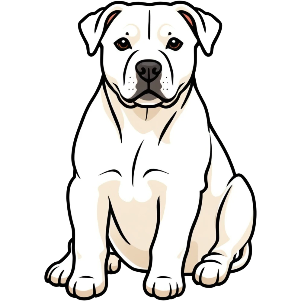 Dogo argentino  emoji