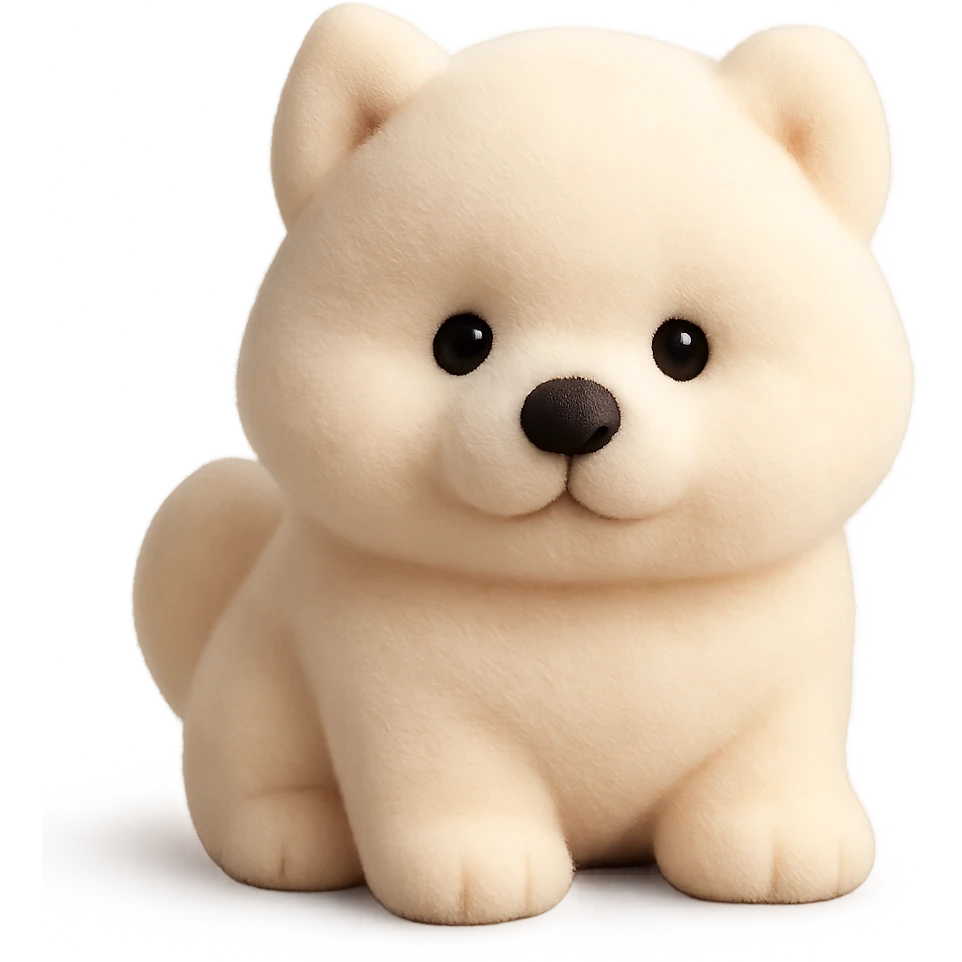 samoyed puppy emoji