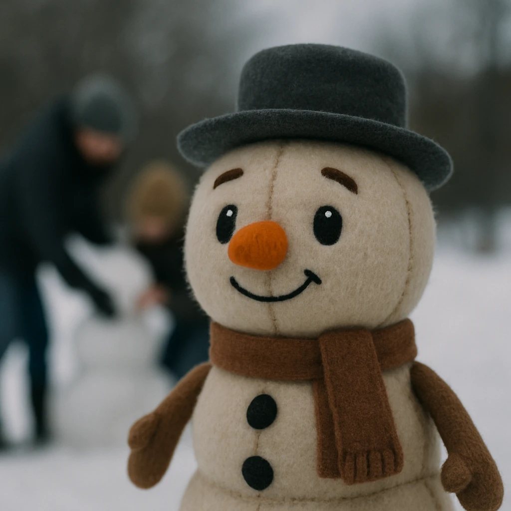 people making a snowman emoji