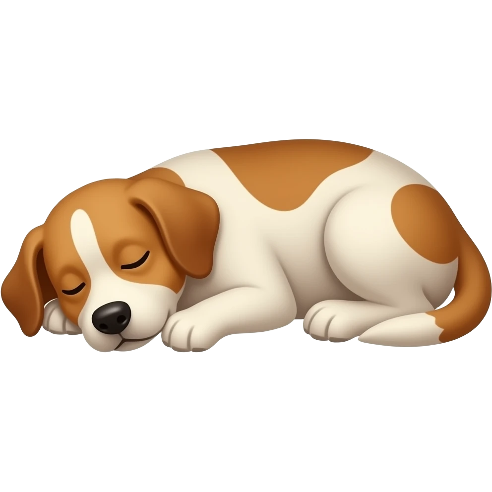 make dog sleep emoji