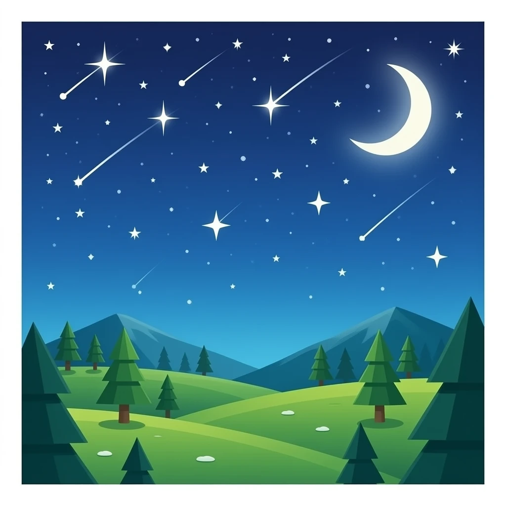 estrelas com brilho emoji