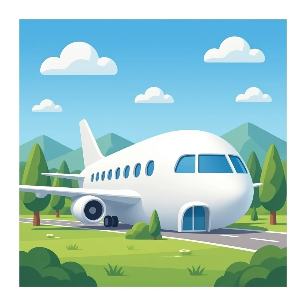 Building Airplane emoji