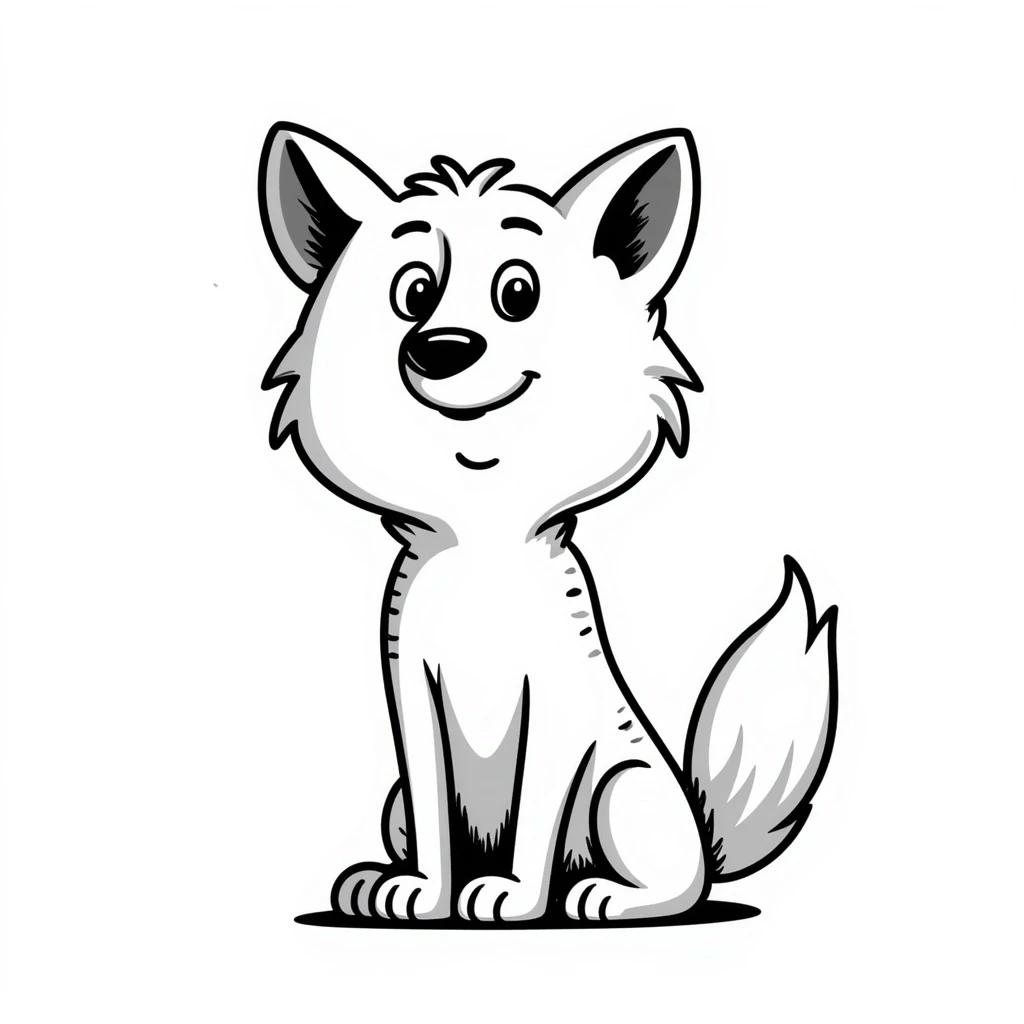 Wolf emoji