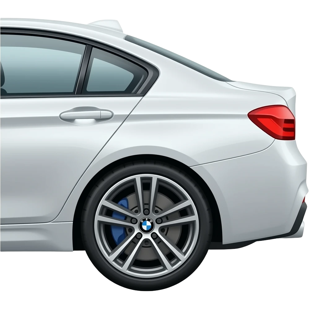 BMW car side ways emoji