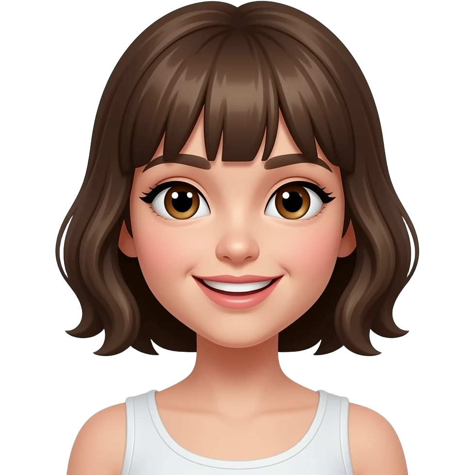 a girl twerking emoji