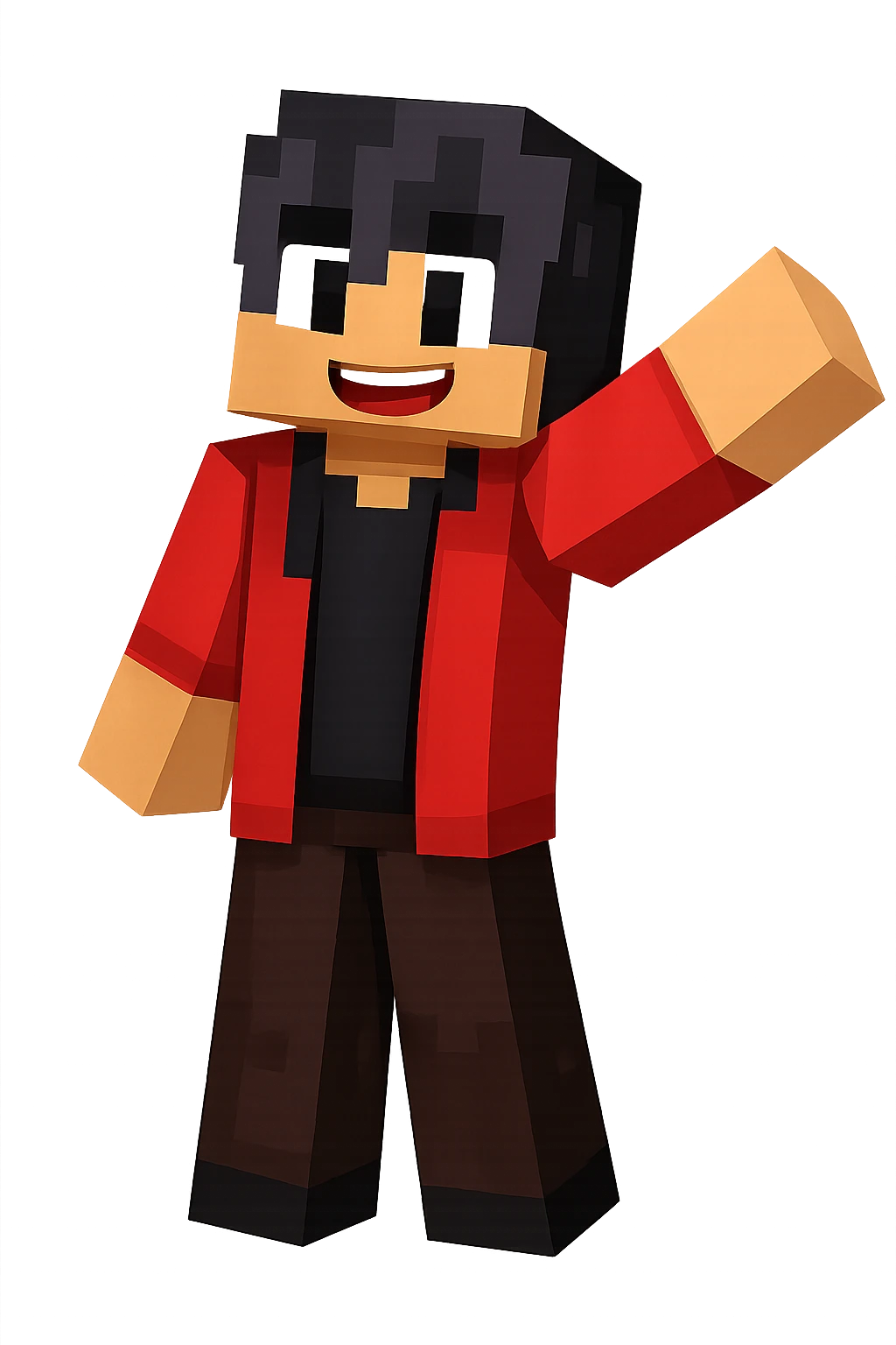 Extract the character from the background, including the clothes and accessories they are wearing, and place on a transparent background. Keep the original style and appearance exactly the same. emoji