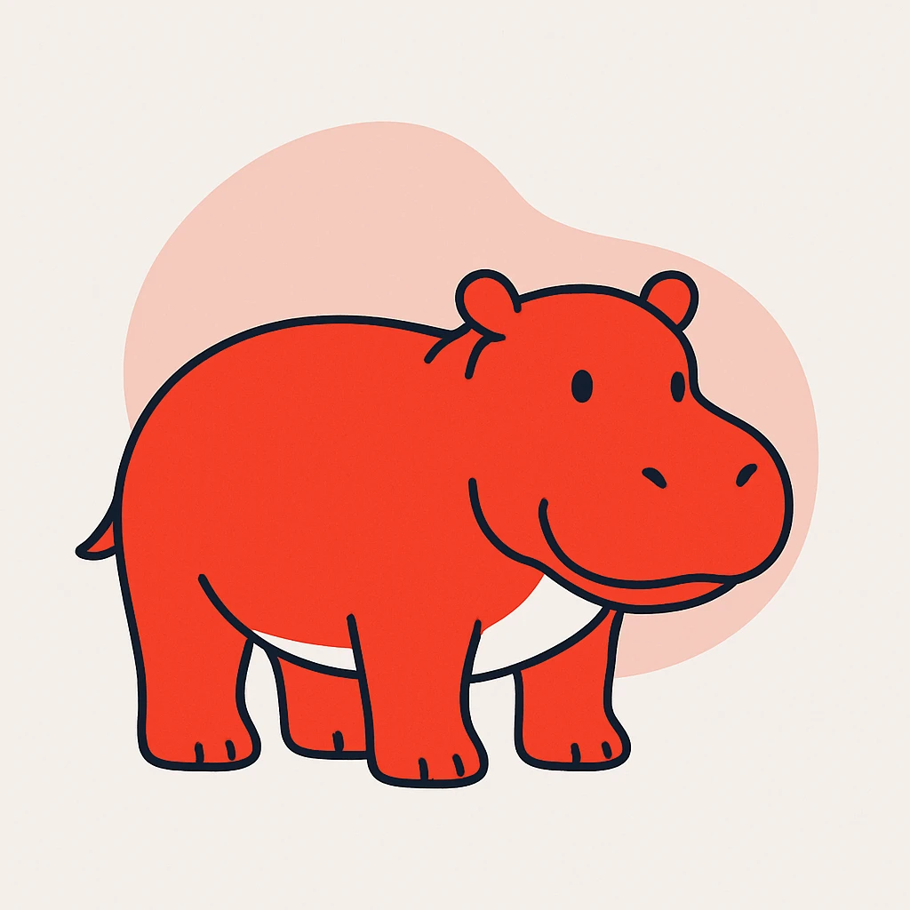 Hippo emoji