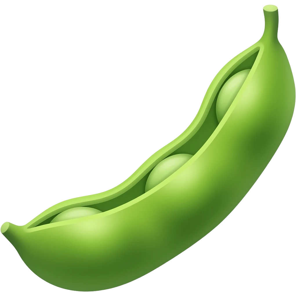 Green bean emoji