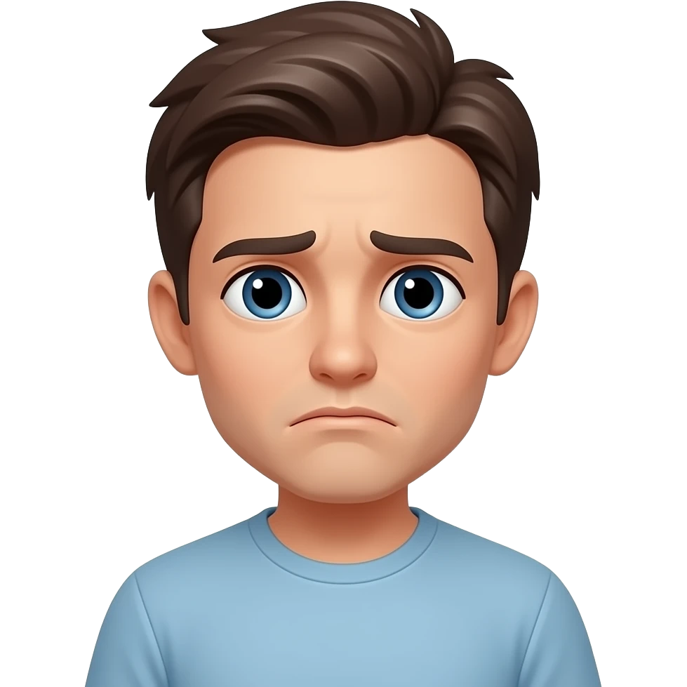 make this pic sad emoji