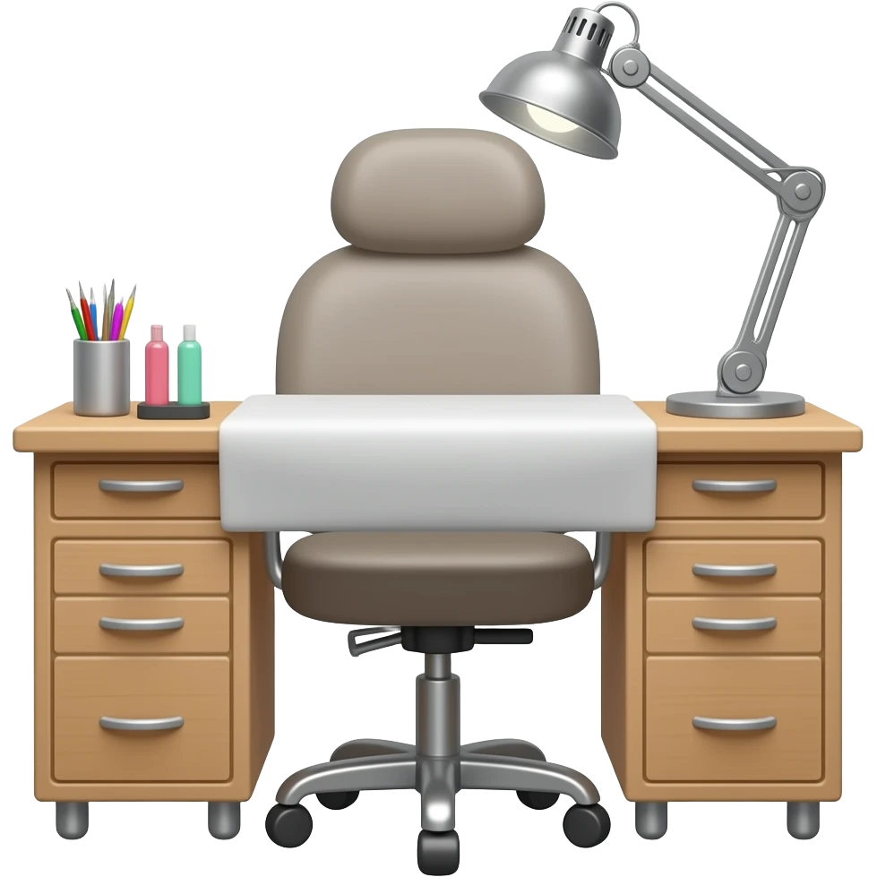 Nail technician desk emoji