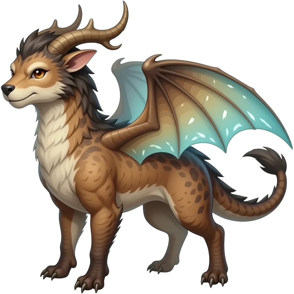 Fantasy vernid-Trico-Fionbri-creature emoji