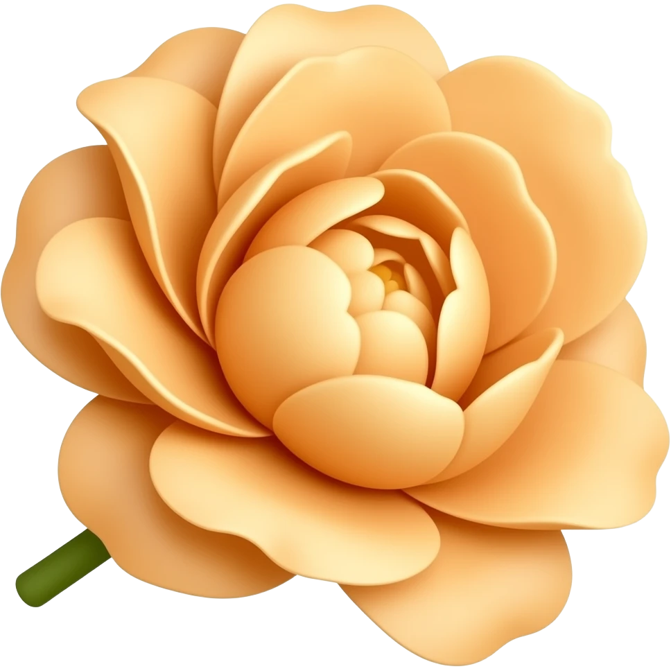 Orange flowers emoji