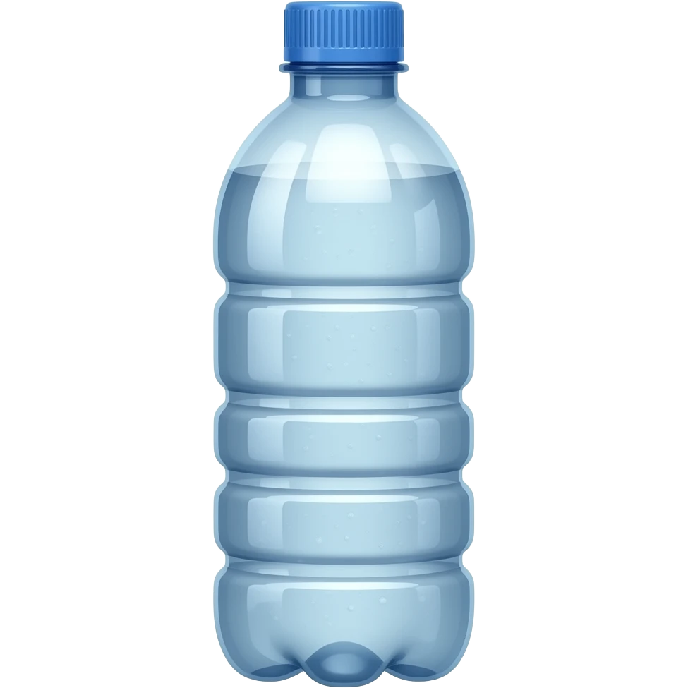 Hazme una botella de agua emoji