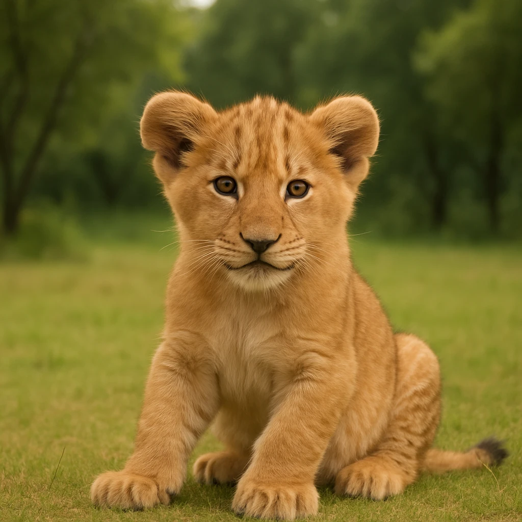 Lion cub emoji