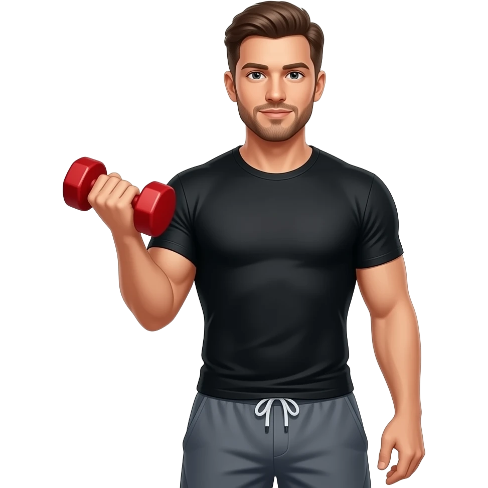personal trainer man emoji