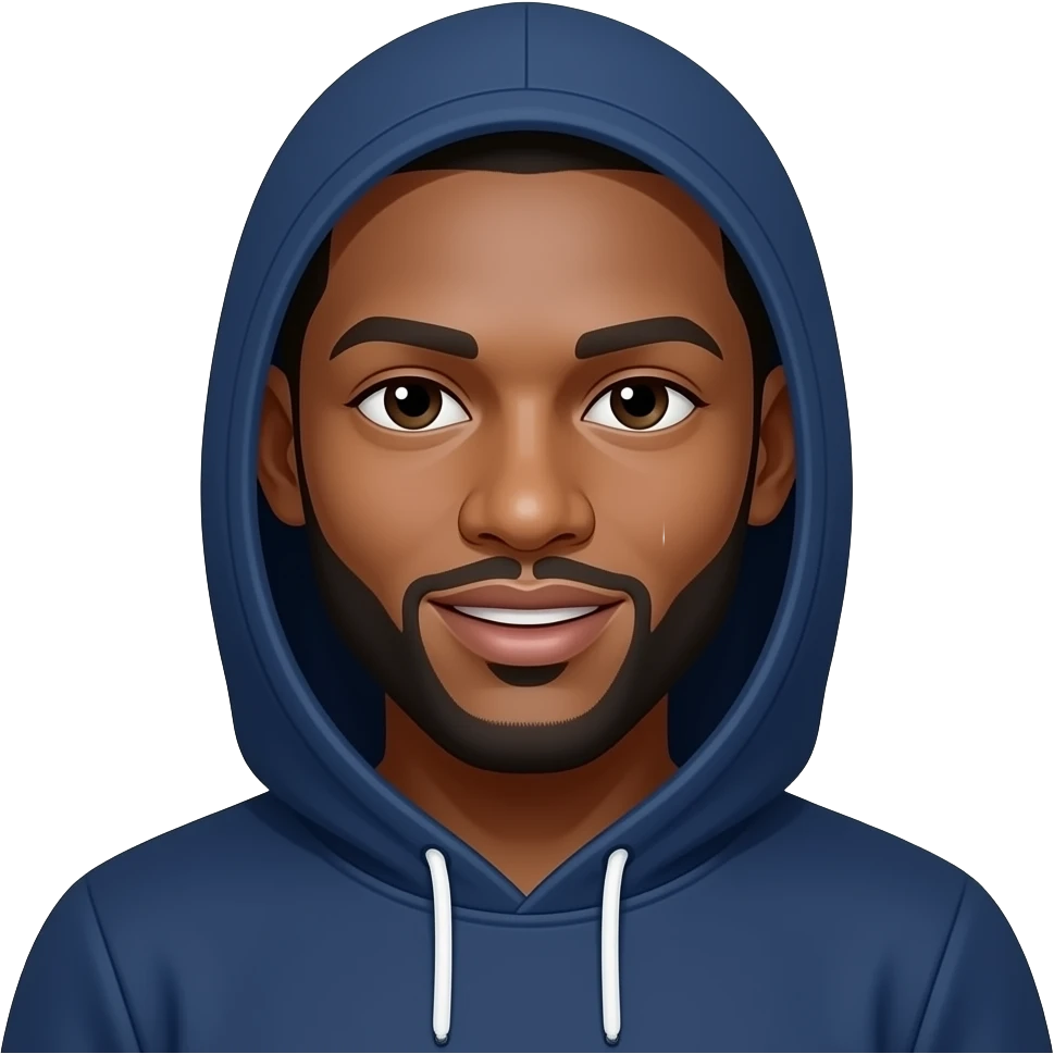 Hooded Carmelo Anthony emoji
