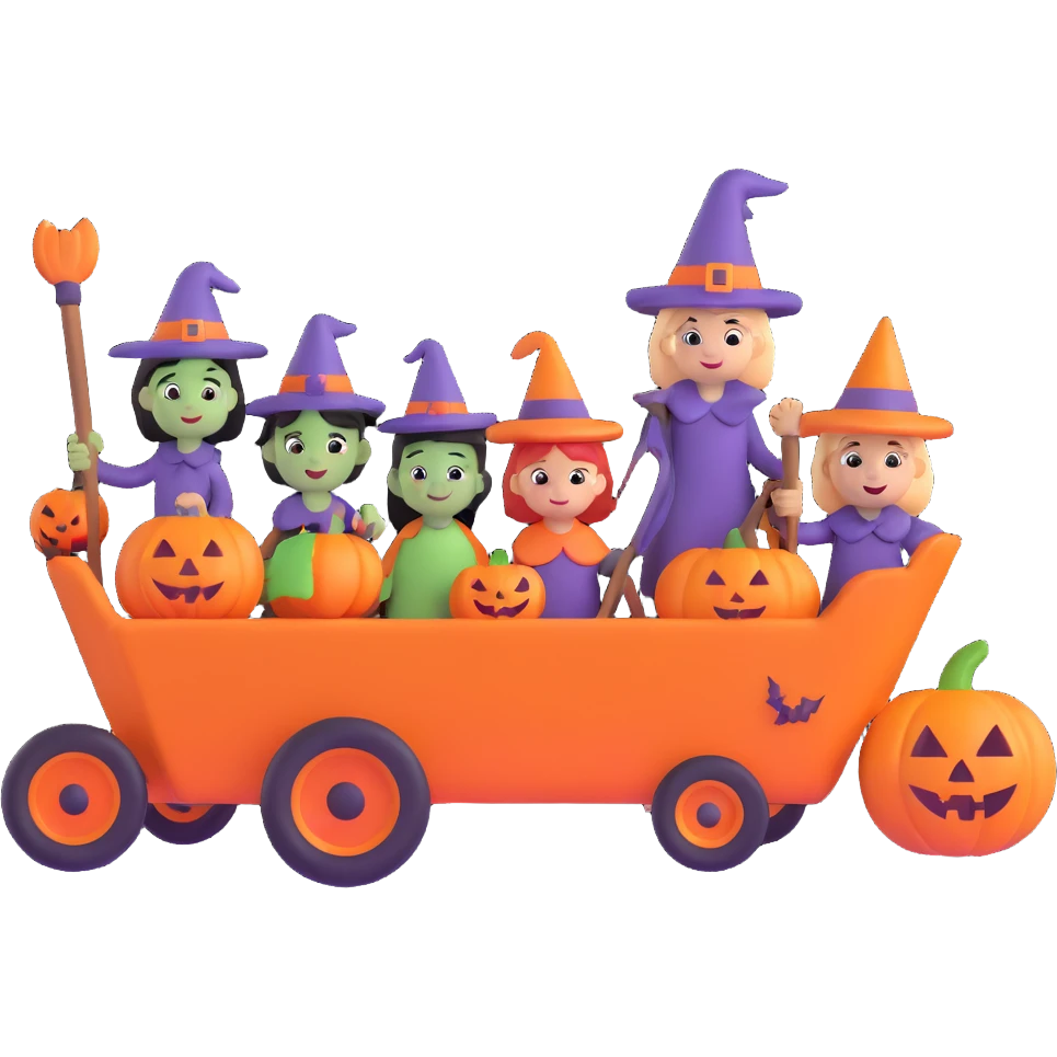 a Halloween parade emoji
