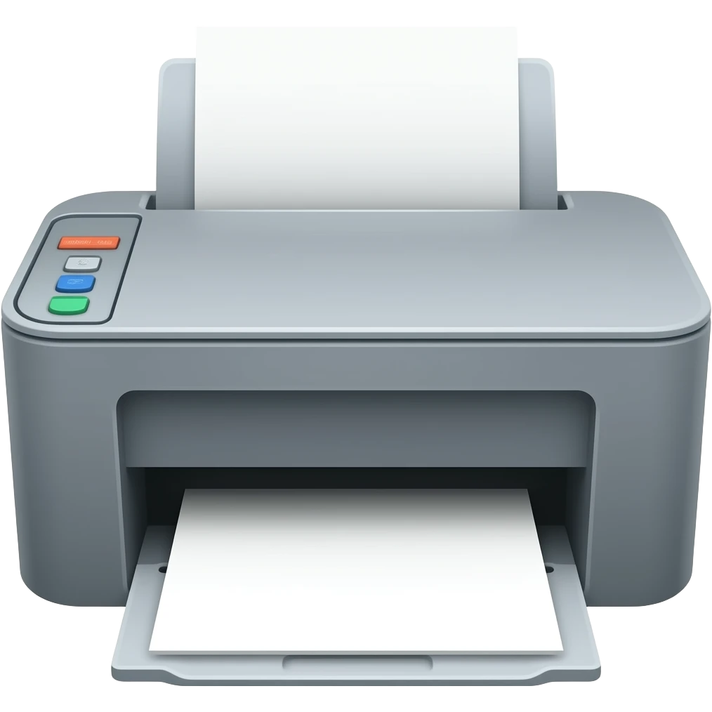 classic printer emoji