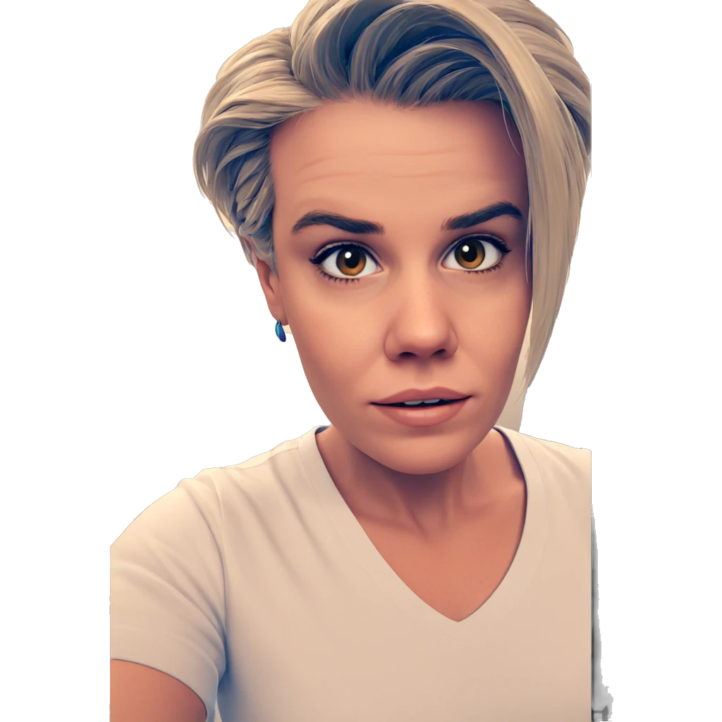 girl in white shirt emoji