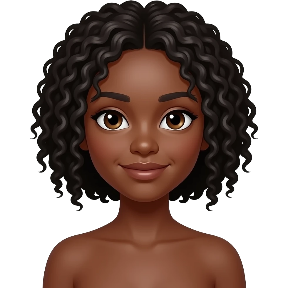 Make a naked black girl emoji emoji