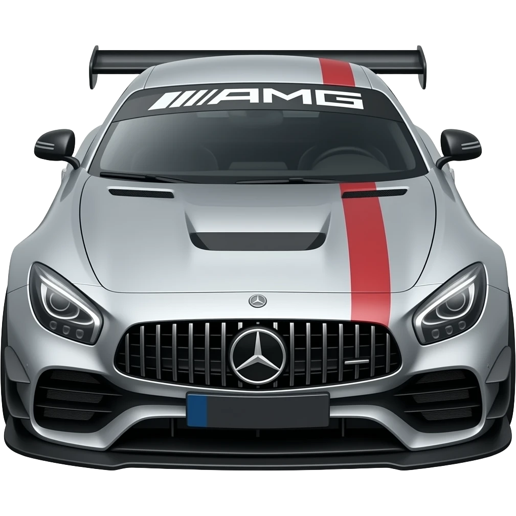 AMG with a gun on it emoji emoji