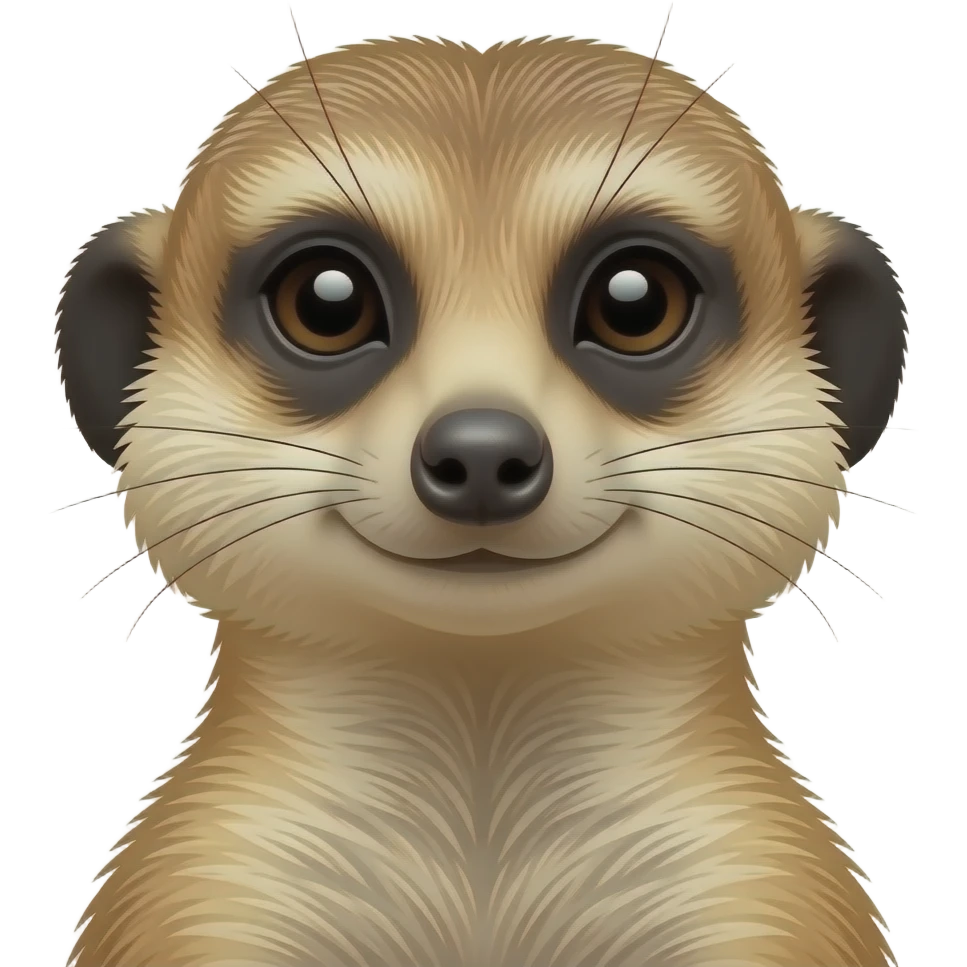 Ein emoji von einem erdmännchen emoji