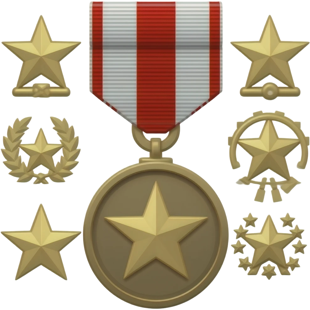 Military Medal emoji
