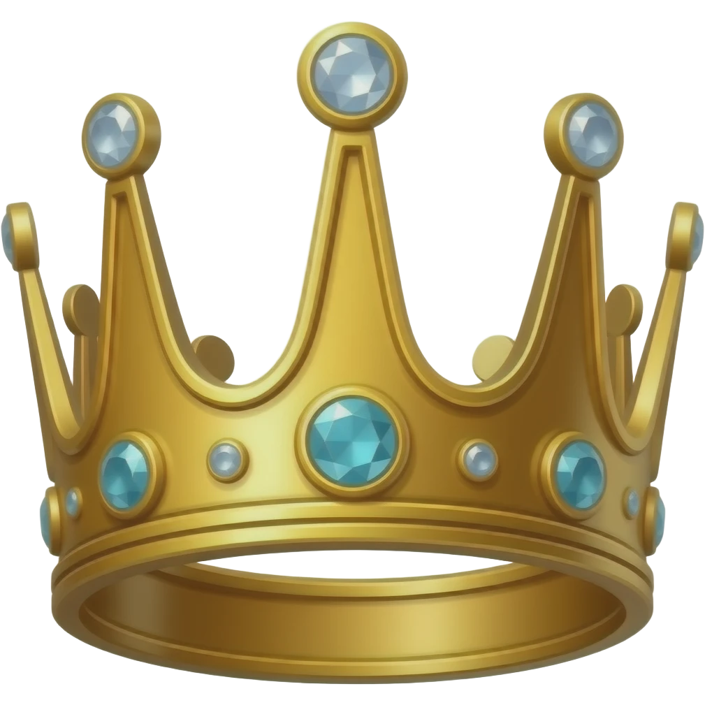 Corona laureada de oro y diamantes del dios Emperador de Warhammer 40k emoji