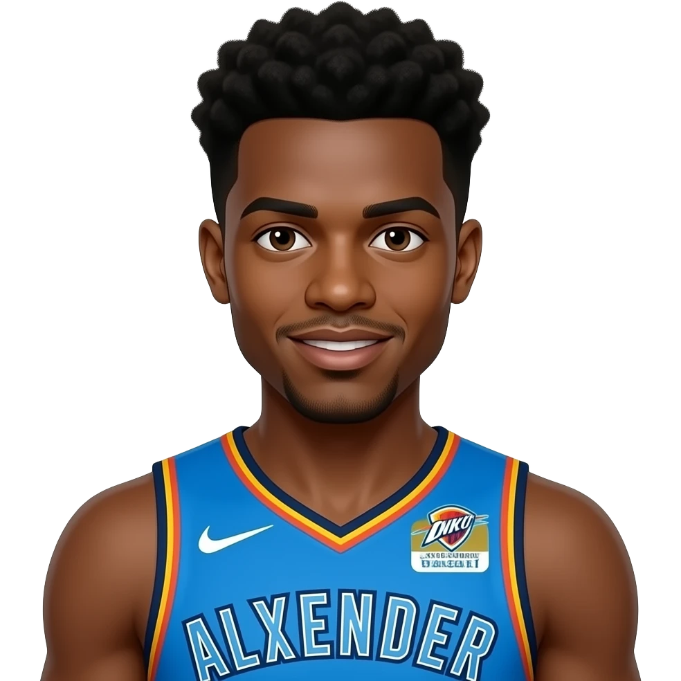 sga from the okc thunder emoji