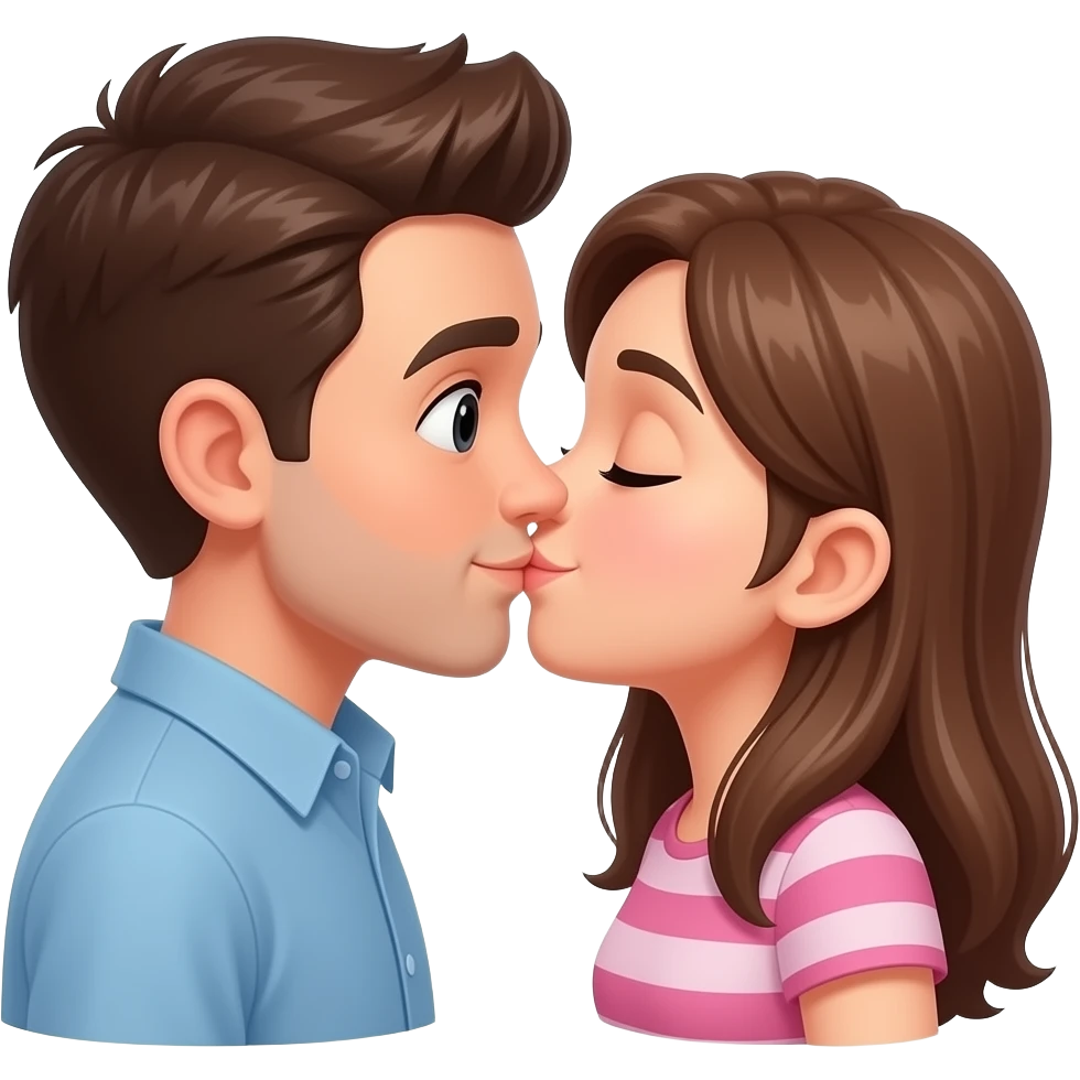 Kissing emoji